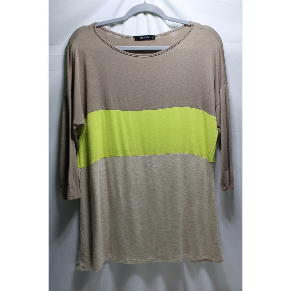 Ten 6 Ten women’s long sleeve top. Size L